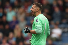 Slovenský reprezentačný brankár Martin Dúbravka. FOTO: REUTERS