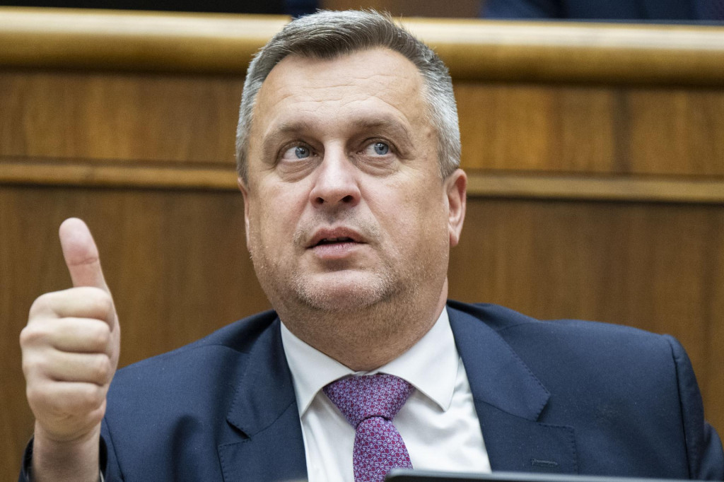 Podpredseda Národnej rady a šéf SNS Andrej Danko. FOTO: TASR/Jakub Kotian