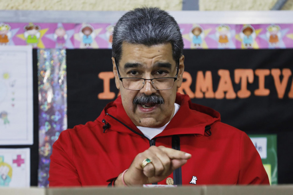 Venezuelský prezident Nicolás Maduro. FOTO: TASR/AP