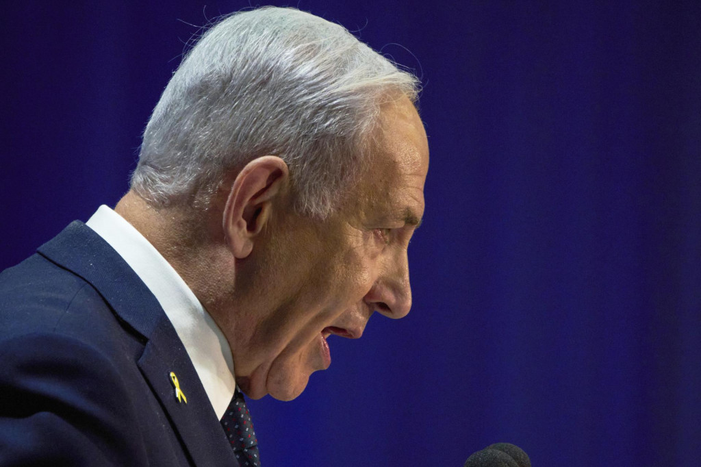 Na archívnej snímke izraelský premiér Benjamin Netanjahu. FOTO: TASR/AP