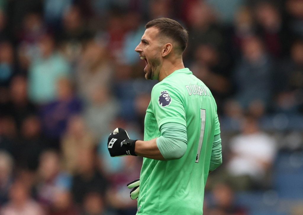 Slovenský reprezentačný brankár Martin Dúbravka. FOTO: REUTERS