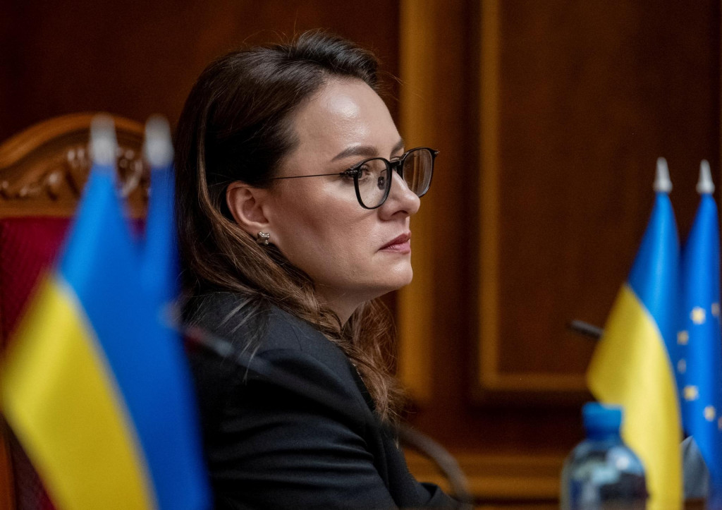 Ukrajinská premiérka Julija Svyrydenková. FOTO: Reuters