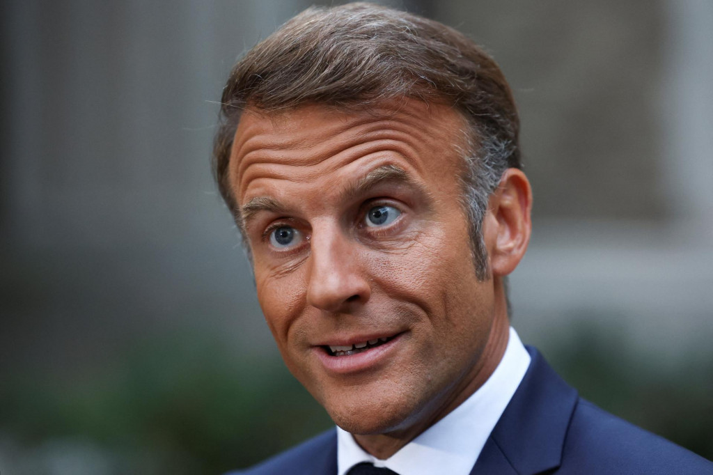 Francúzsky prezident Emmanuel Macron. FOTO: Reuters