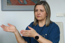 Erika Jurinová, predsedníčka Žilinského samosprávneho kraja. FOTO: HN/Peter Mayer