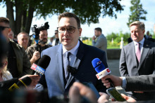 Český minister zahraničia Jan Lipavský na návšteve Ukrajiny. FOTO: X/Jan Lipavský