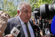 Na snímke Frank Perez, advokát mexického narkobaróna a spoluzakladateľa drogového kartelu Sinaloa Ismaela „El Maya“ Zambadu. FOTO: TASR/AP