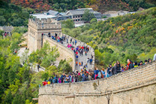 Turisti na Veľkom čínskom múre. FOTO: Shutterstock