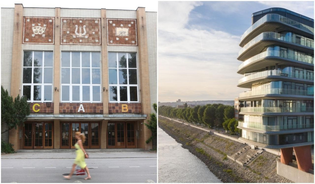 Prázdne parcely po bývalom PKO sa po dlhom čase majú dočkať výstavby projektu River park 2. FOTO: HN/Peter Mayer, JTRE