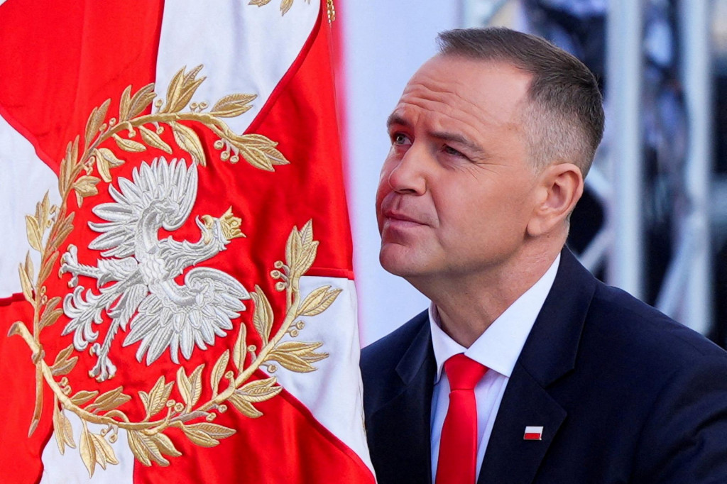 Poľský prezident Karol Nawrocki. FOTO:  Reuters