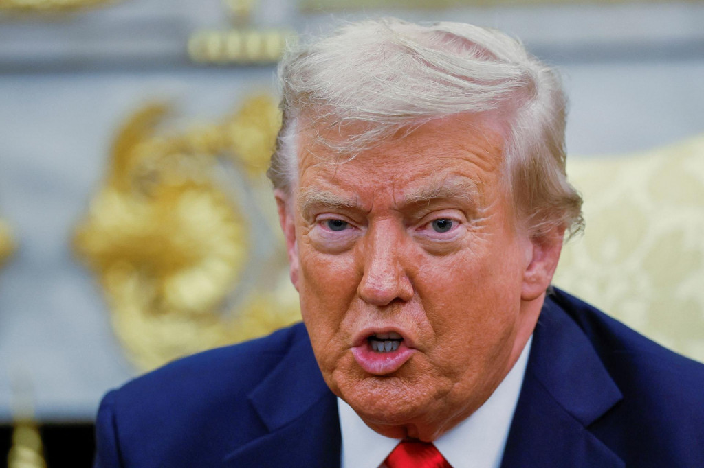 Na snímke americký prezident Donald Trump. FOTO: REUTERS