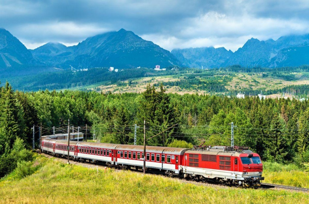 Vlak pod Tatrami. FOTO: Shutterstock