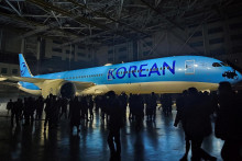 Lietadlo spoločnosti Korean Air. FOTO: Reuters
