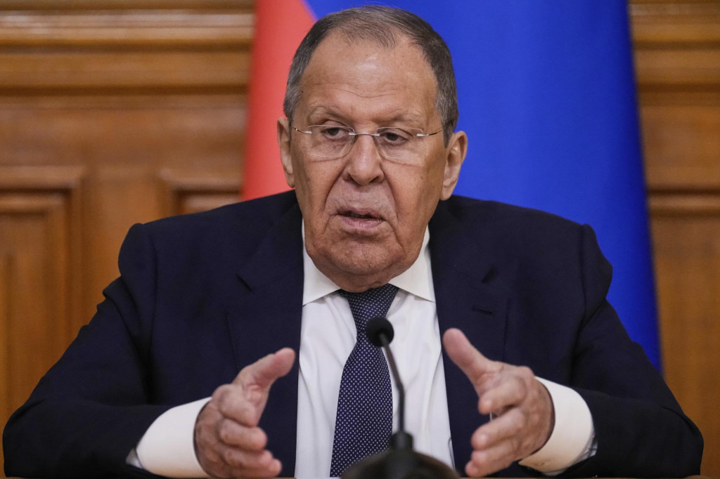 Rusk&yacute; minister zahraničn&yacute;ch vec&iacute; Sergej Lavrov. FOTO: TASR/SP
