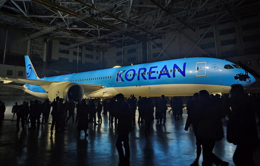 Lietadlo spoločnosti Korean Air. FOTO: Reuters
