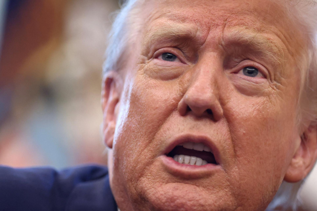 Na snímke americký prezident Donald Trump, iniciátor colných zmien. FOTO: REUTERS