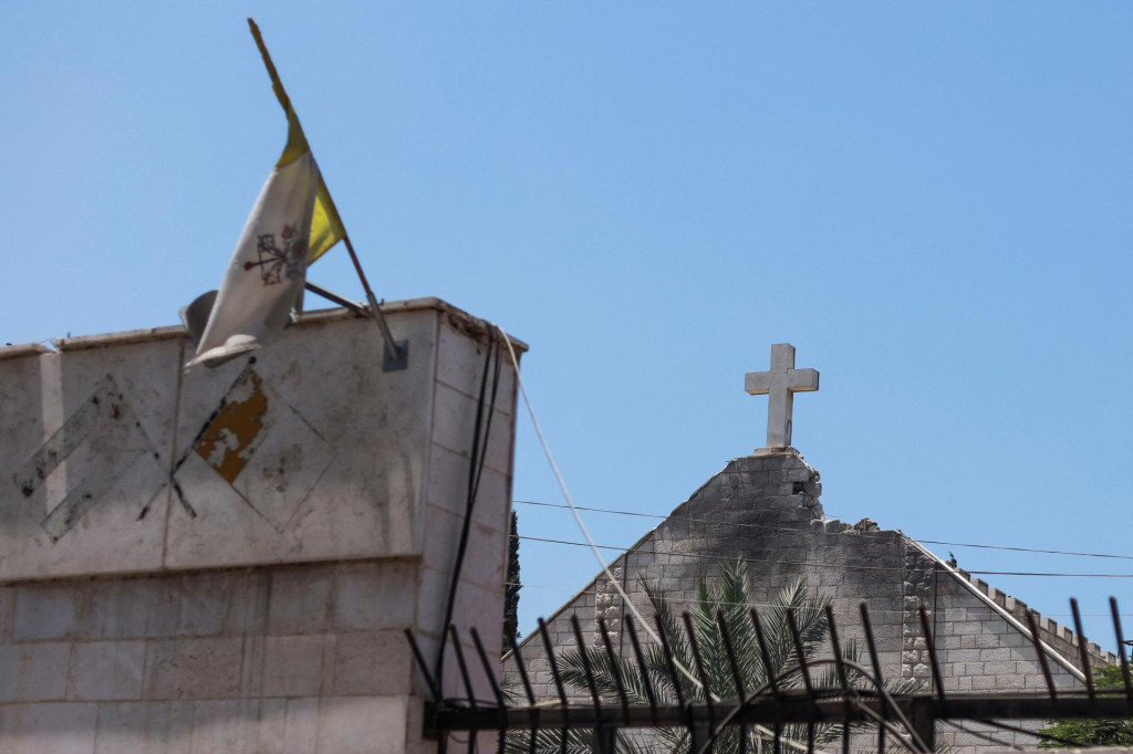 Kostol v Gaze. FOTO: Reuters