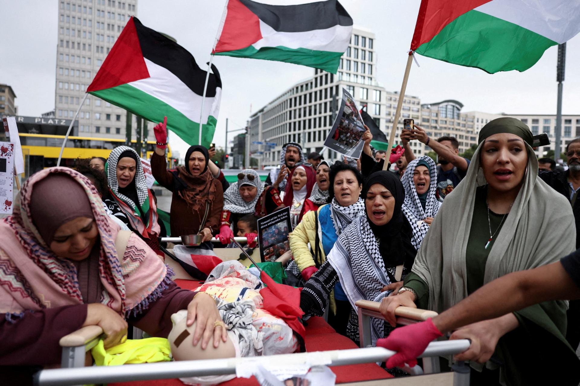 Plánovaný propalestínsky pochod vo Frankfurte mesto zakázalo, odvoláva sa na možný výskyt antisemitizmu