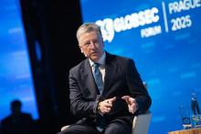 Kurt Volker mal v rokoch 2017 až 2019 na starosti vzťahy Trumpovej administratívy s Ukrajinou. FOTO: GLOBSEC