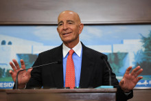 Osobitný americký vyslanec Thomas Barrack. FOTO: Reuters