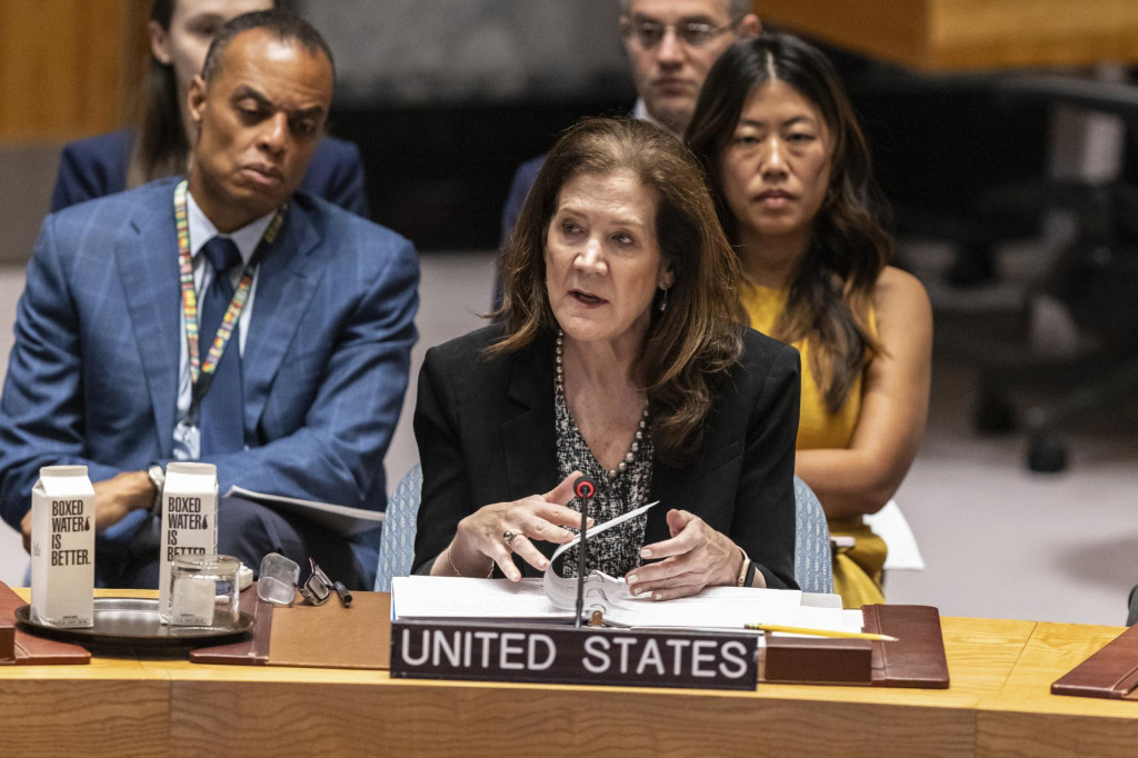 Americká veľvyslankyňa pri OSN Dorothy Sheaová. FOTO: TASR/AP