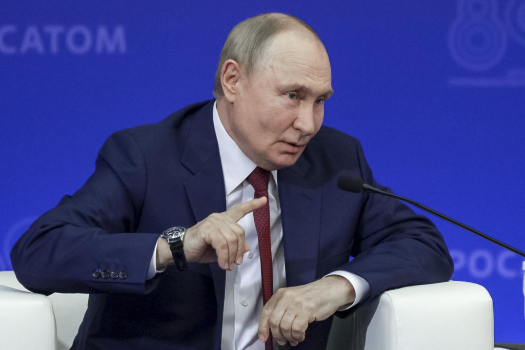 Rusk&yacute; prezident Vladimir Putin. FOTO: TASR/AP
