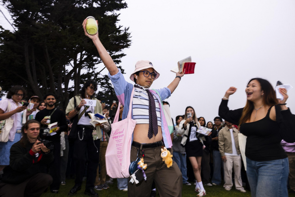 „Performative male” súťaž v San Franciscu.