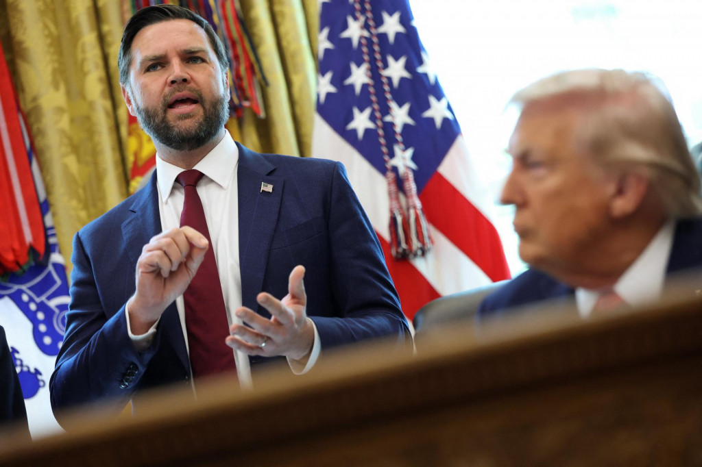 Viceprezident USA J. D. Vance. FOTO: Reuters