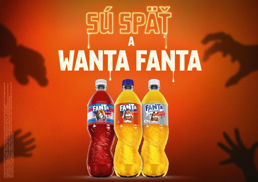 Halloweenska kolekcia bude dostupná v maloobchode, predajných automatoch a na ďalších obvyklých miestach predaja.