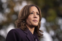 Na archívnej snímke americká demokratická prezidentská kandidátka Kamala Harrisová. FOTO: TASR/AP