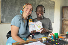 Zuzka robila dobrovoľníčku v Afrike.