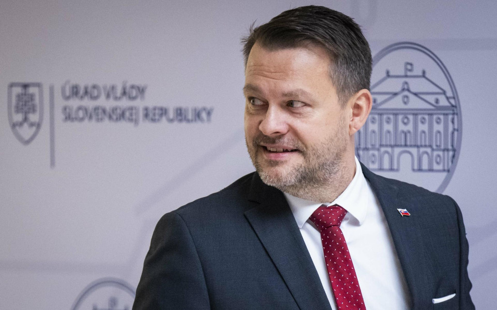 Na snímke minister investícií, regionálneho rozvoja a informatizácie Samuel Migaľ (nezávislý). FOTO: TASR/Jakub Kotian