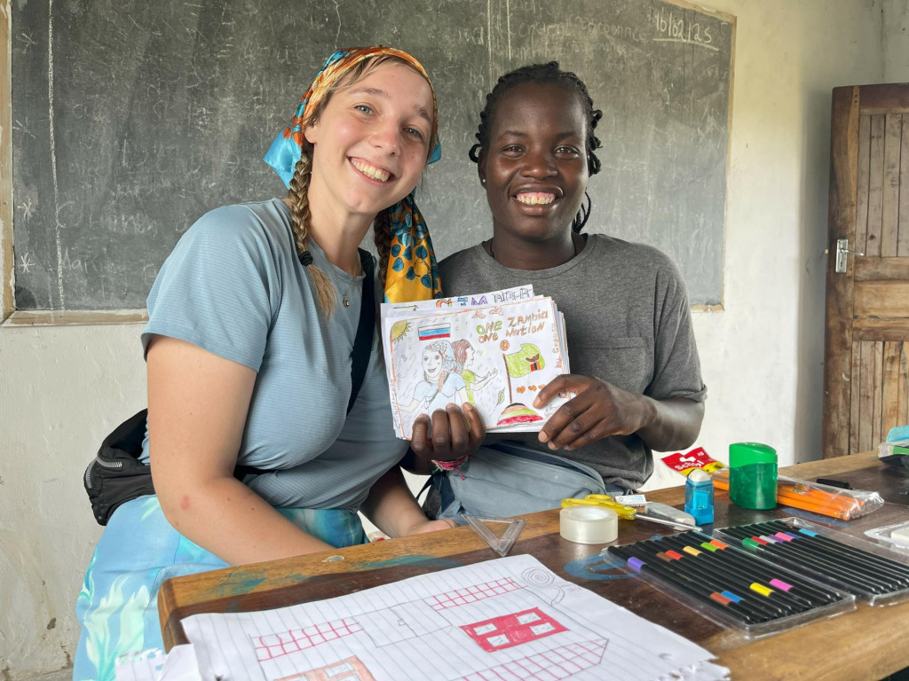 Zuzka robila dobrovoľníčku v Afrike.