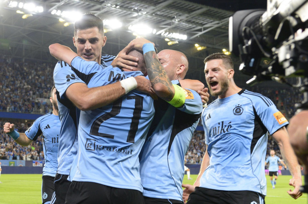 Hráči Slovana Bratislava. FOTO: TASR/Martin Baumann