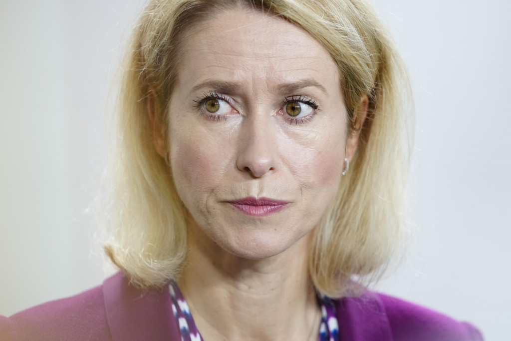 Šéfka zahraničnej politiky EÚ Kaja Kallasová. FOTO: TASR/AP