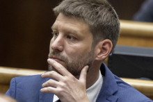 Opozičný poslanec Michal Šimečka. FOTO: TASR/Martin Baumann