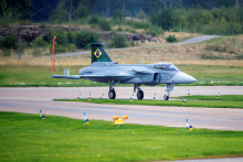 Súčasný prenájom gripenov skončí v roku 2027. FOTO: REUTERS