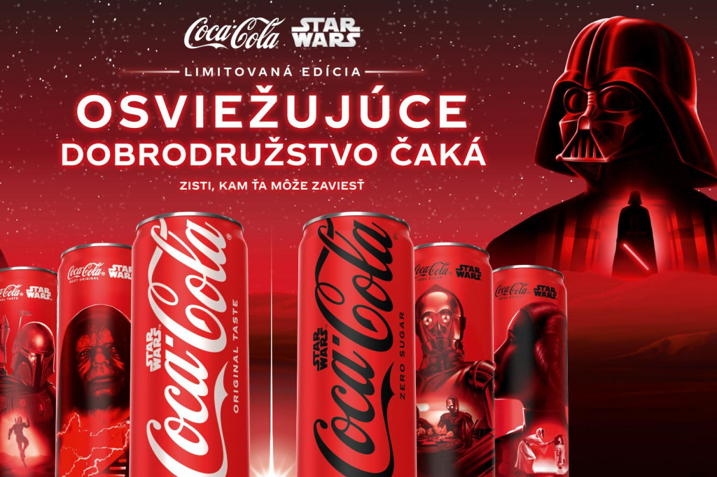 Coca-Cola a Disney spúšťajú globálnu kampaň „Coca-Cola x Star Wars