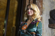 Na snímke ministerka kultúry Martina Šimkovičová (nominantka SNS). FOTO TASR