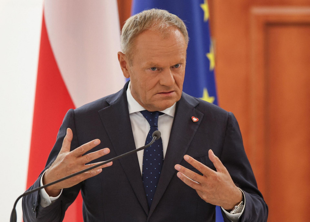 Poľský premiér Donald Tusk. FOTO: Reuters