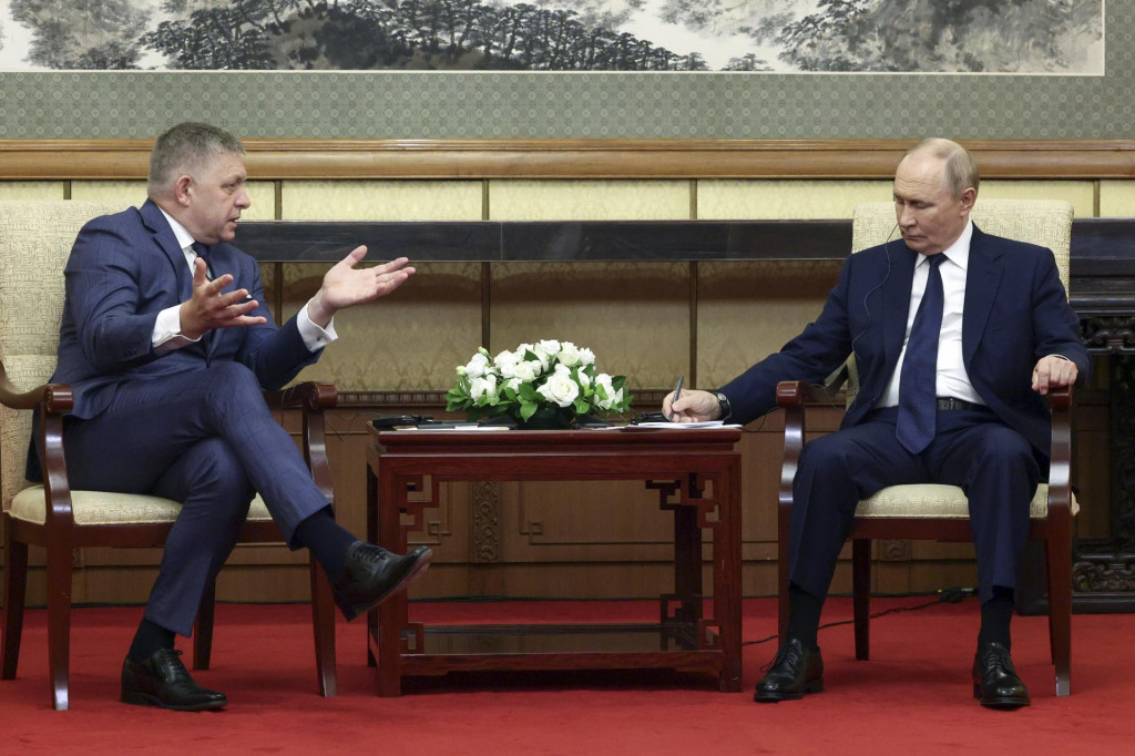 Premiér Robert Fico odchádzal od ruského prezidenta Vladimira Putina s niekoľkými posolstvami. FOTO: TASR/V. Smirnov