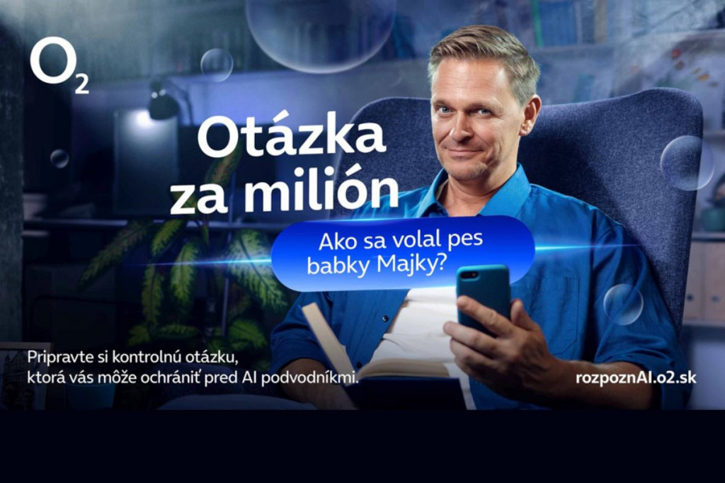 O2 štartuje novú vzdelávaciu kampaň „Otázka za milión“.