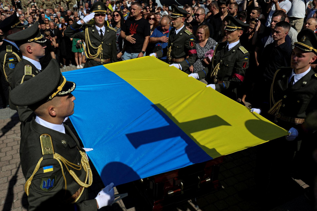 Sceľnikov sa v utorok v rámci pojednávania obrátil aj na novinárom a priznal, že vraždu Parubija spáchal on. Motívom vraždy bola pomsta ukrajinským úradom. FOTO: REUTERS