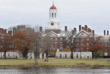 Harvardova univerzita v americkom meste Cambridge. FOTO: TASR/AP