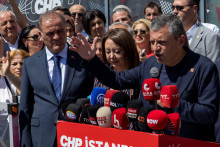 Hlavný líder opozičnej Republikánskej ľudovej strany Özgur Özel. FOTO: Reuters