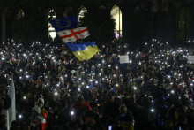 Proces v Gruzínsku. FOTO: Reuters