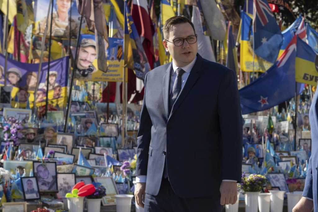 Český minister zahraničných vecí Jan Lipavský. FOTO: TASR/AP