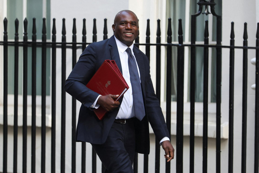 Britský minister zahraničných vecí David Lammy. FOTO: REUTERS