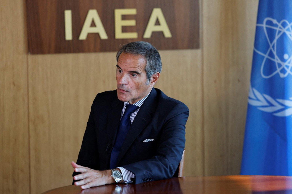 Generálny riaditeľ MAAE Rafael Grossi. FOTO: Reuters