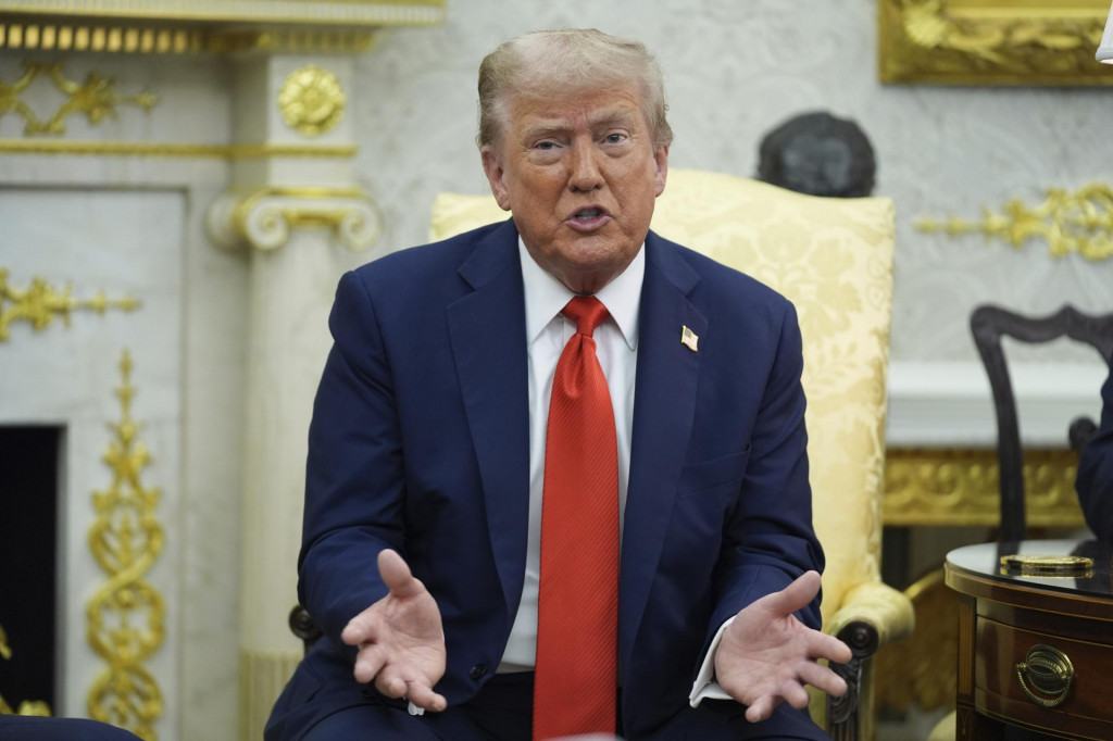 Prezident USA Donald Trump. FOTO: TASR/AP