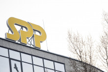 Na snímke logo Slovenského plynárenského priemyslu (SPP), a. s. FOTO: TASR/Martin Baumann